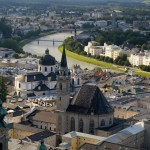 Salzburg view from fortress