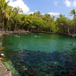 thermal pool in Puna