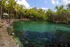 thermal pool in Puna