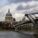 Millennium Bridge and St. Paul's Cathedral