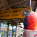 shave ice at Matsumoto's on Oahu North Shore
