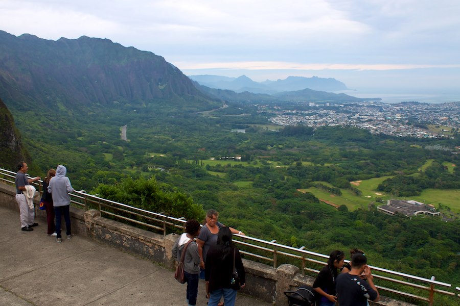 view from the Pali lookout