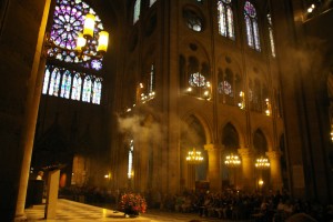 Notre Dame mass