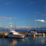 boats in Samana harbor
