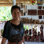 woman at a market