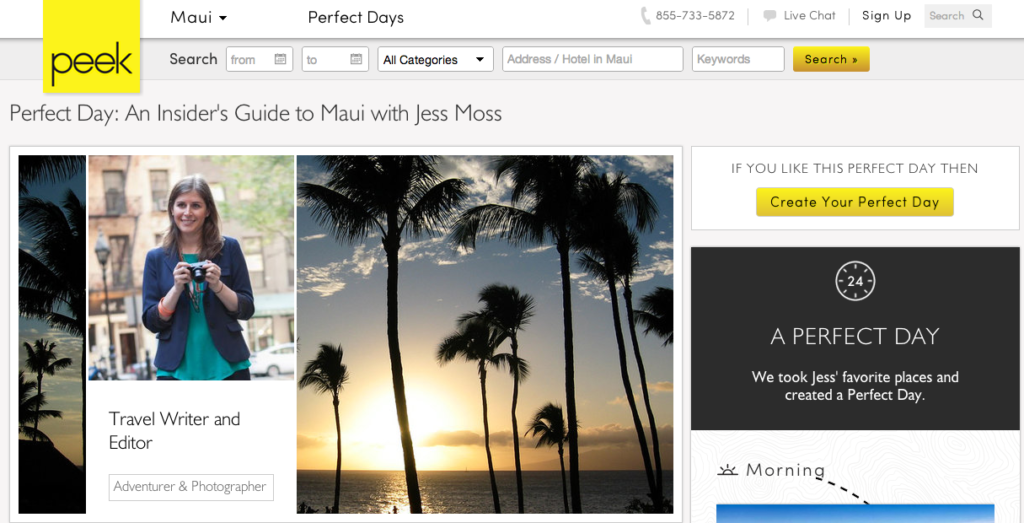 Peek Perfect Day: Maui