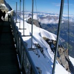 View from Sphinx Terrace at Jungfraujoch