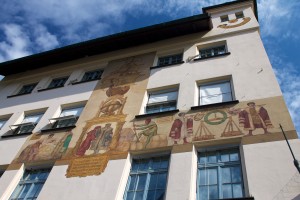 medieval wall fresco nuremberg