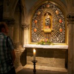 Inside the cathedral regensburg