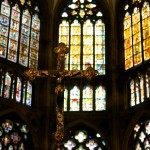 Inside the cathedral regensburg
