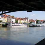 danube river regensburg germany
