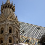 vienna cathedral roof tile