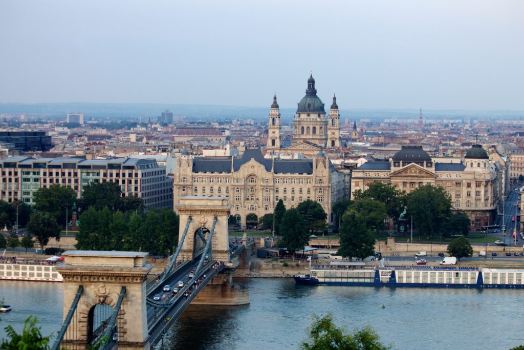 Budapest view Hungary