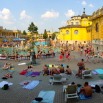 Budapest baths Széchenyi thermal