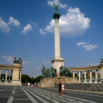 Heroe's Square in Budapest