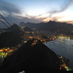 Sugarloaf Mountain sunset rio