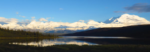 Wonder Lake and Mt McKinley