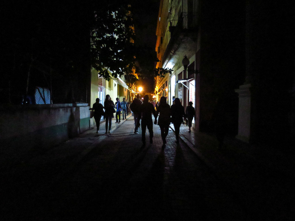 Havana streets night